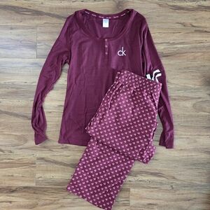 Calvin Klein Womens pajamas size M color
